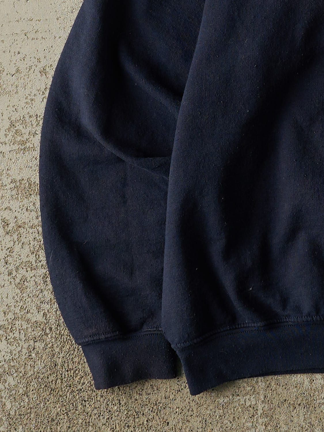 Vintage Y2K Navy Blue Ryerson University Embroidered Crewneck (M/L) - Image 3