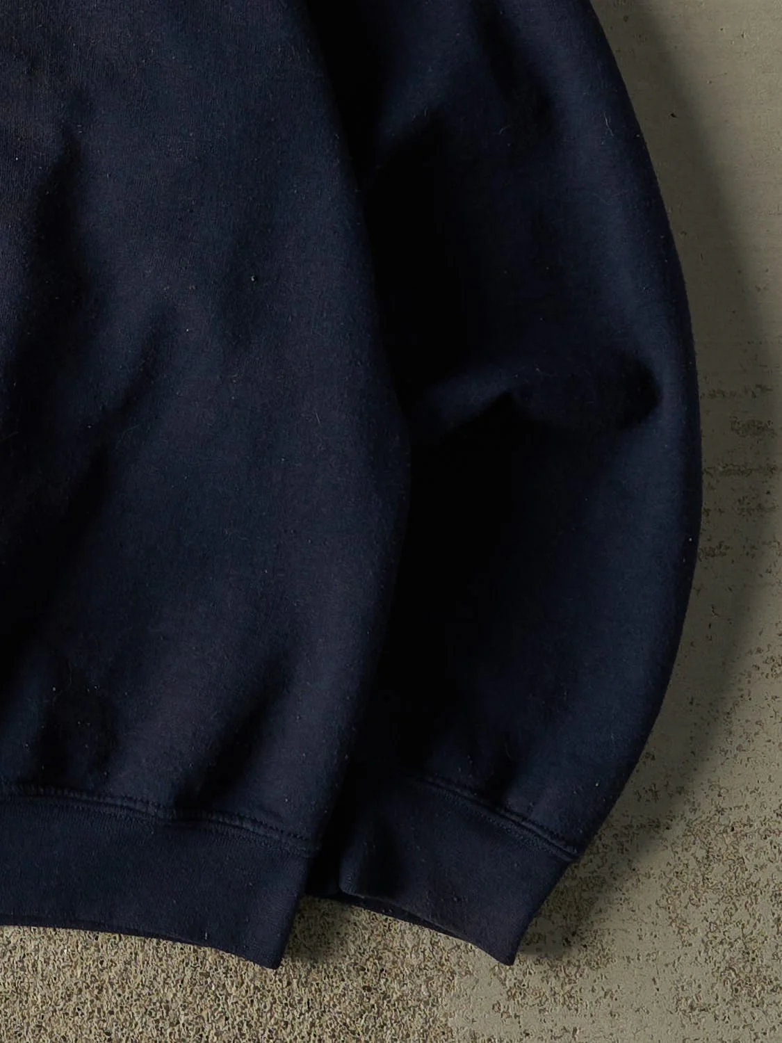 Vintage Y2K Navy Blue Ryerson University Embroidered Crewneck (M/L) - Image 4
