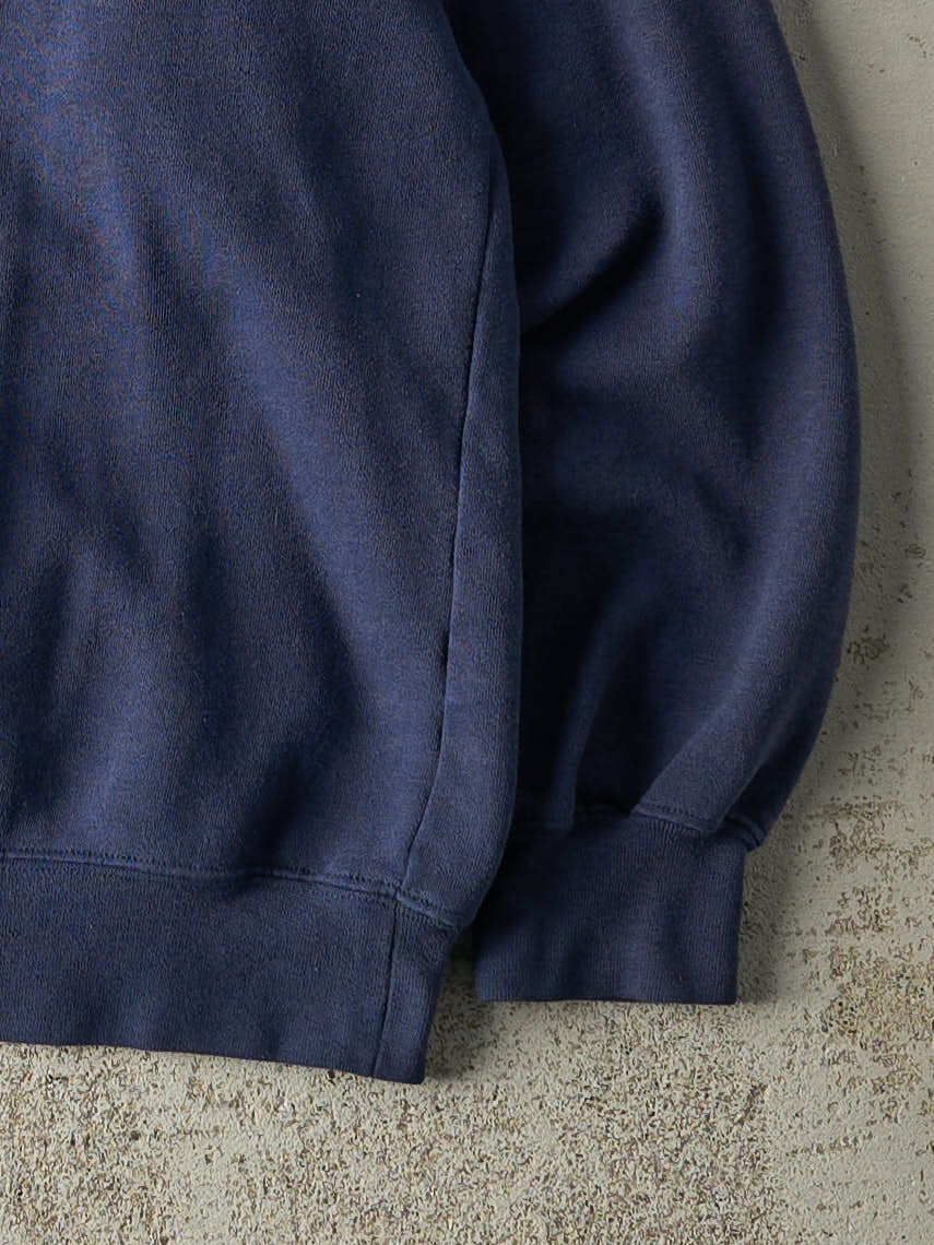 Vintage Y2K Navy Blue St. Louis Blues V Neck Sweatshirt (M) - Image 3