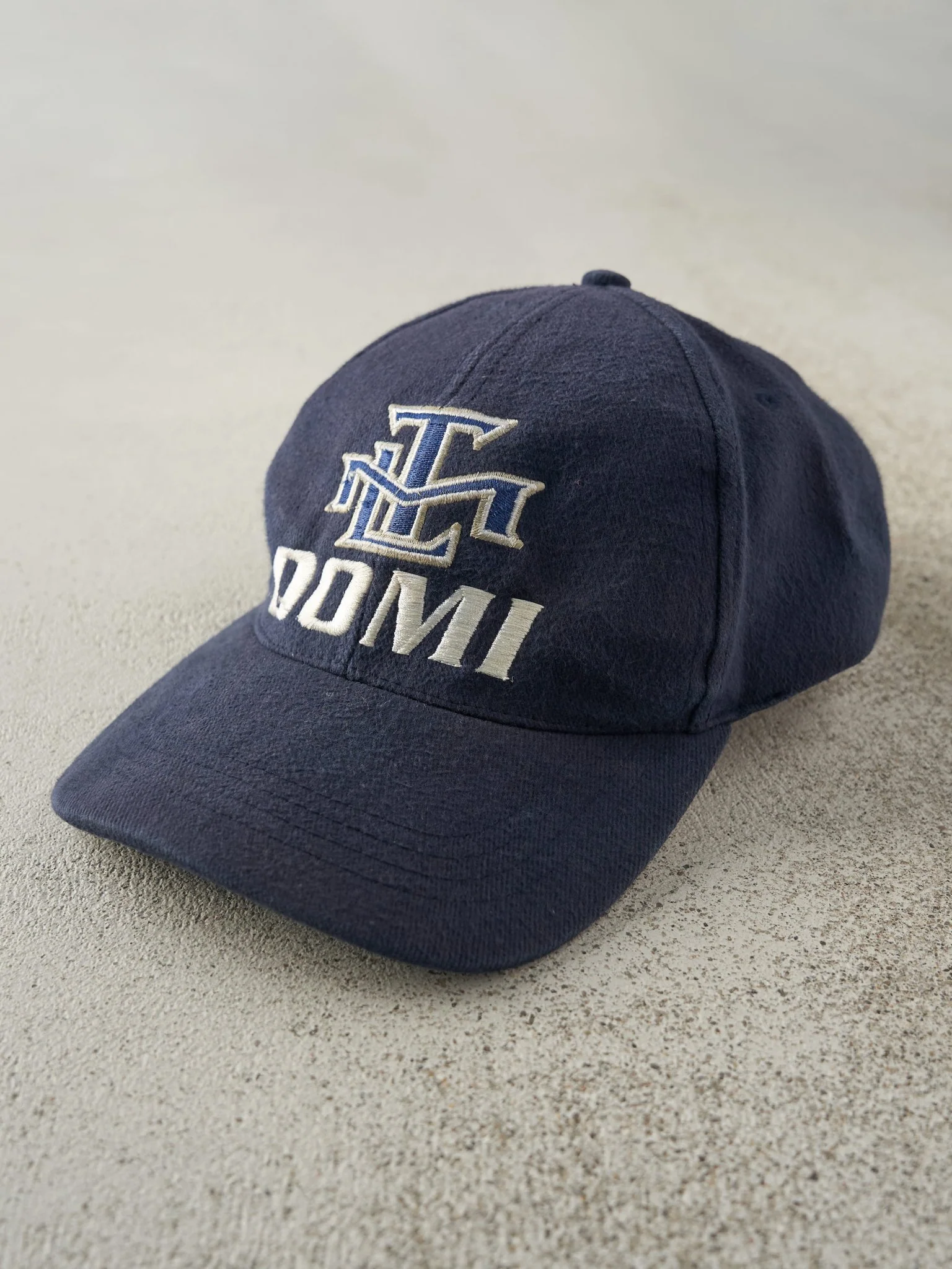 Vintage Y2K Navy Blue Toronto Maple Leafs Domi Velcro Hat - Image 2