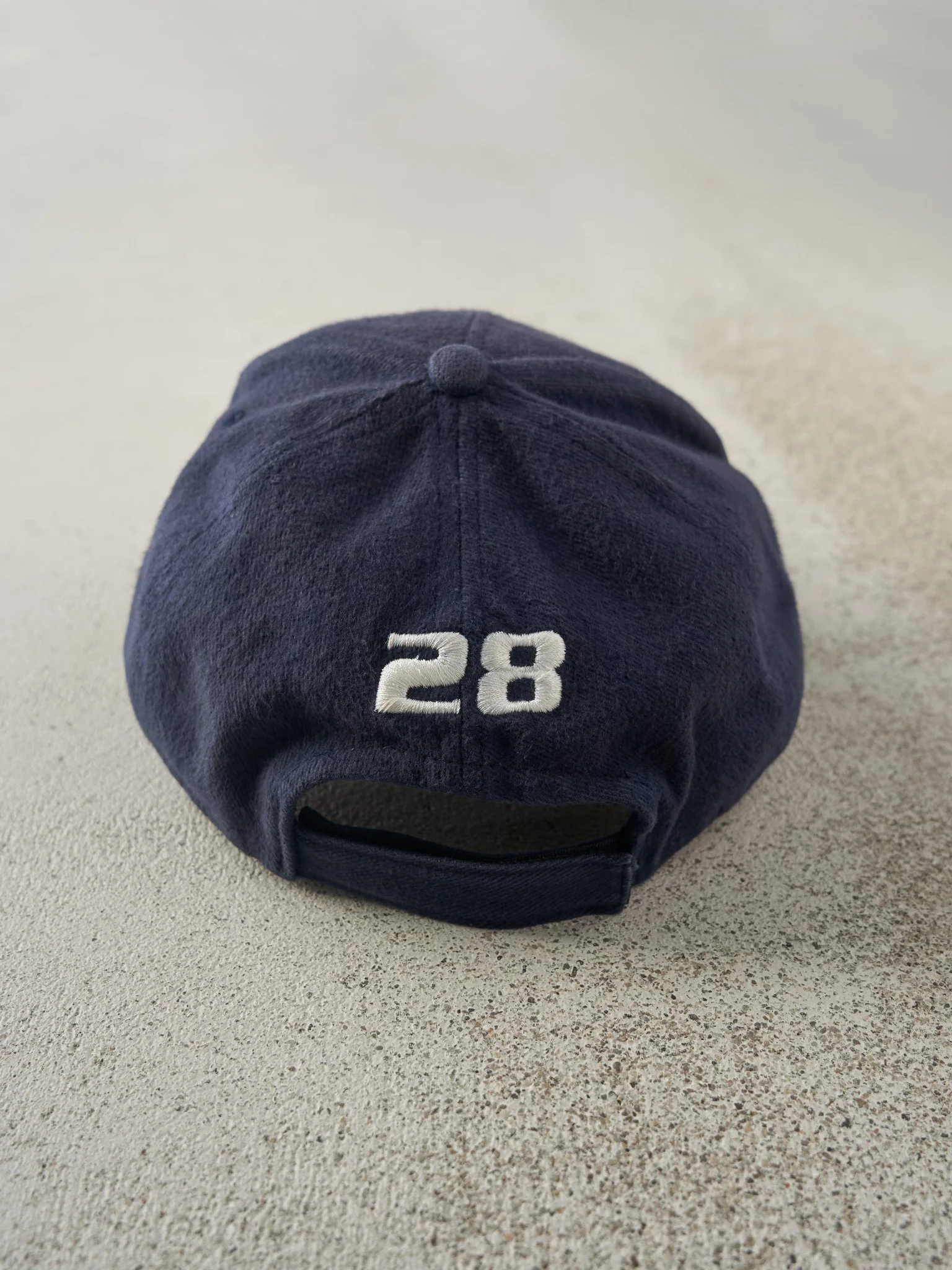 Vintage Y2K Navy Blue Toronto Maple Leafs Domi Velcro Hat - Image 3