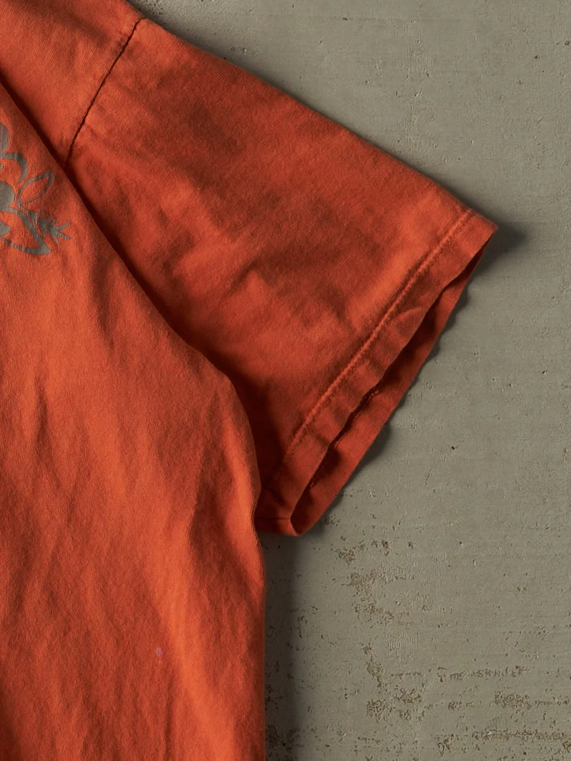 Vintage 90s Orange Old Navy Tee (XXL) - Image 4
