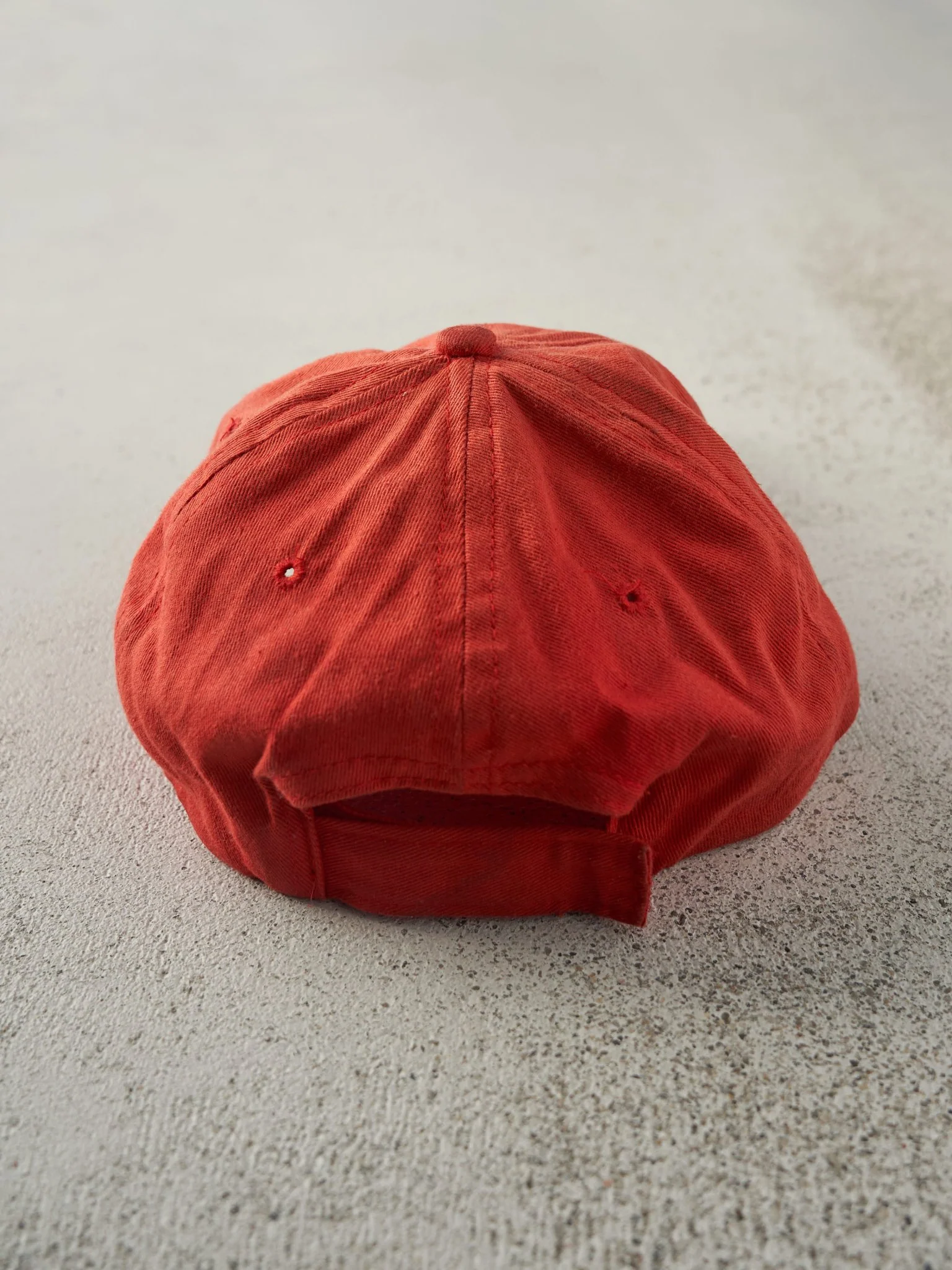 Vintage Y2K Red Nascar Racing Velcro Hat - Image 3