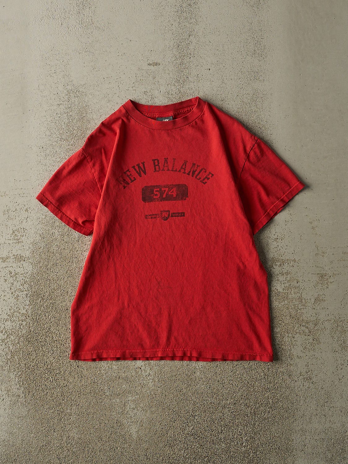 Vintage Y2K Red New Balance Tee (S)