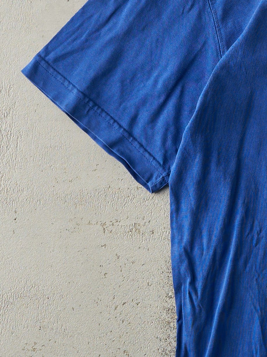 Vintage Y2K Royal Blue Nike Tee (S/M) - Image 3