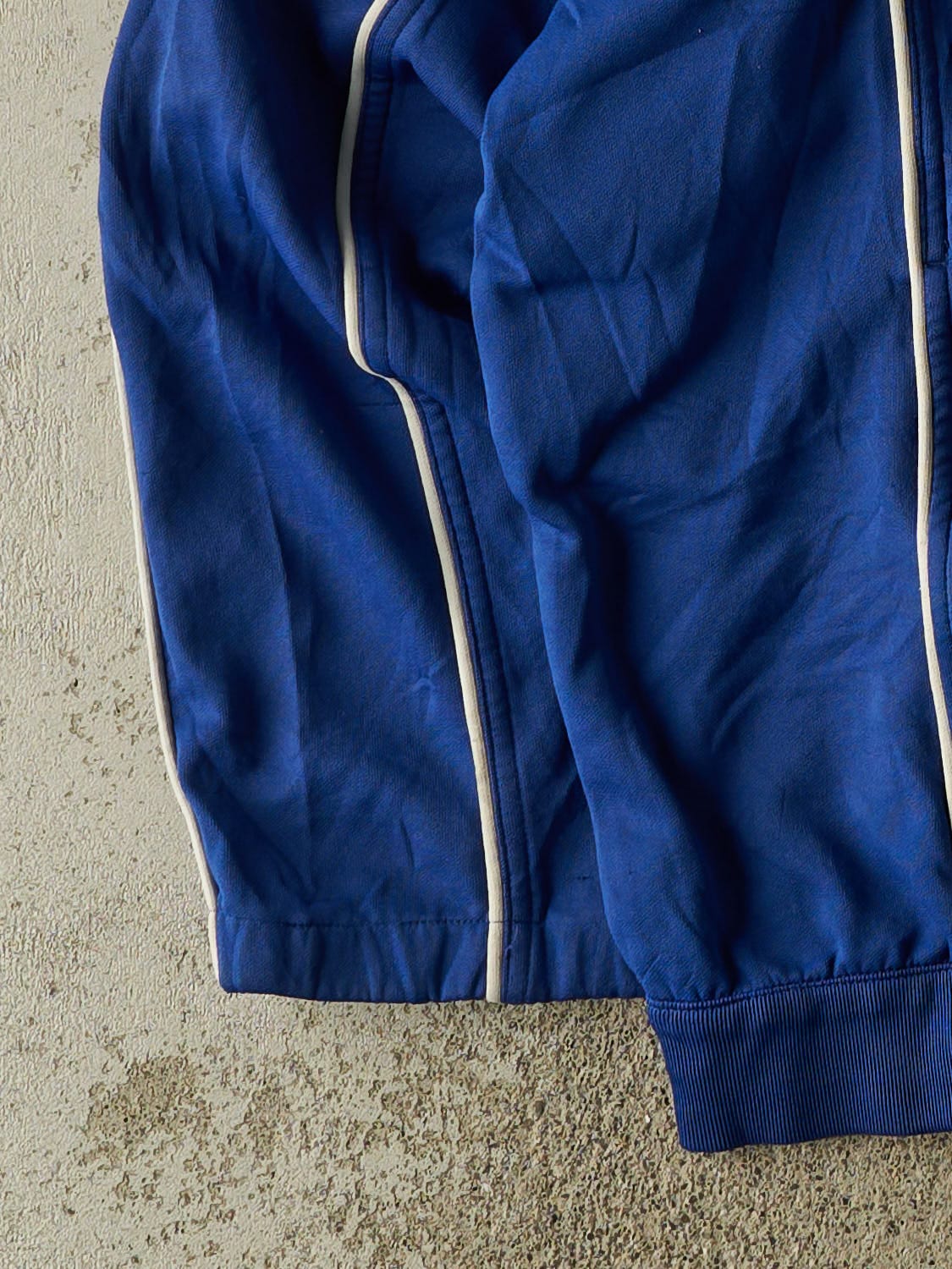 Vintage Y2K Royal Blue Reebok Track Sweater (XL/XXL) - Image 3