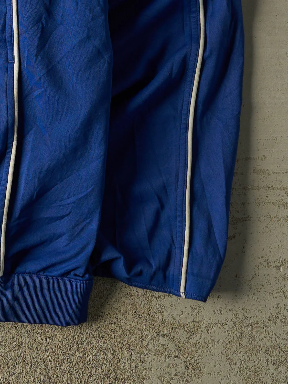 Vintage Y2K Royal Blue Reebok Track Sweater (XL/XXL) - Image 4