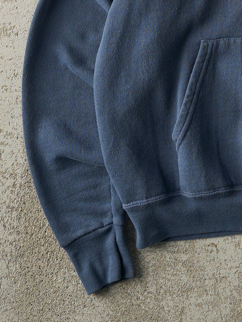 Vintage Y2K Slate Blue Embroidered Seattle Seahawks Hoodie (L) - Image 3