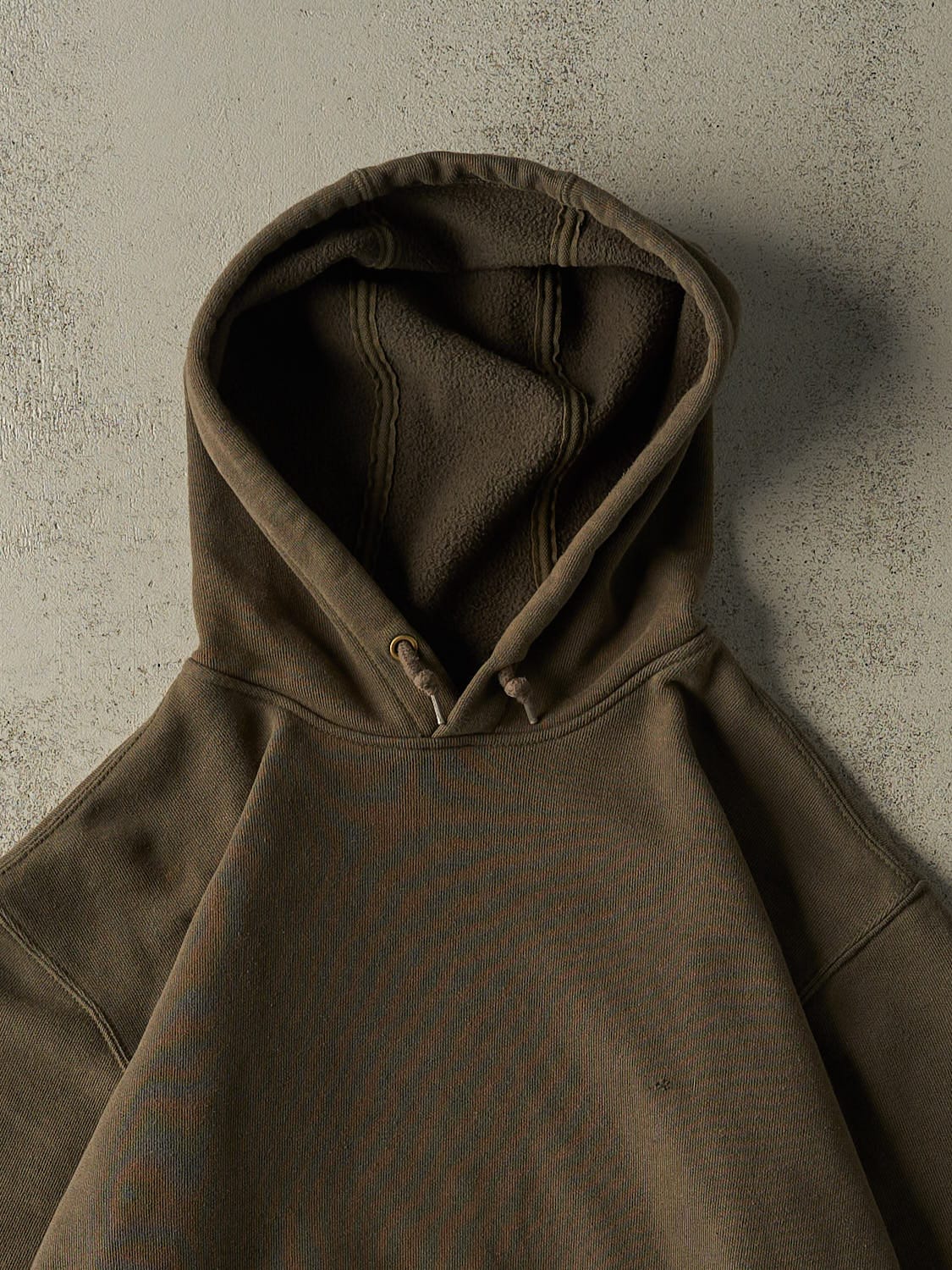 Vintage Y2K Sun Faded Green Carhartt Hoodie (XL) - Image 3