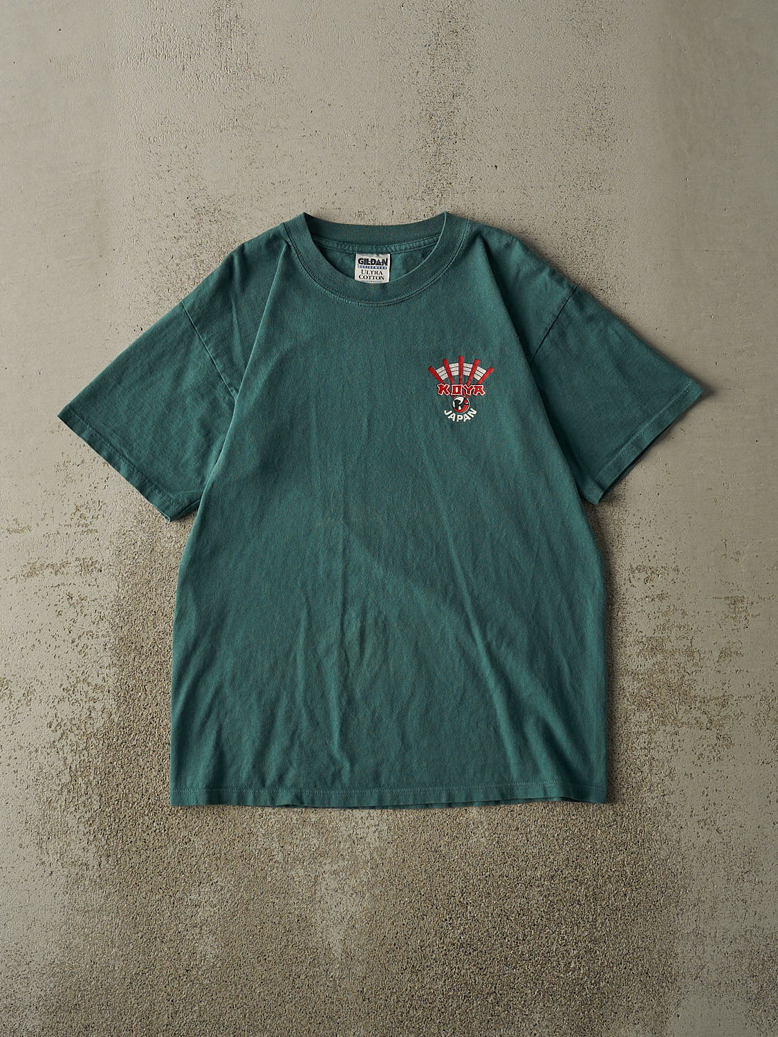 Vintage Y2K Teal Koya Japan Tee (M)