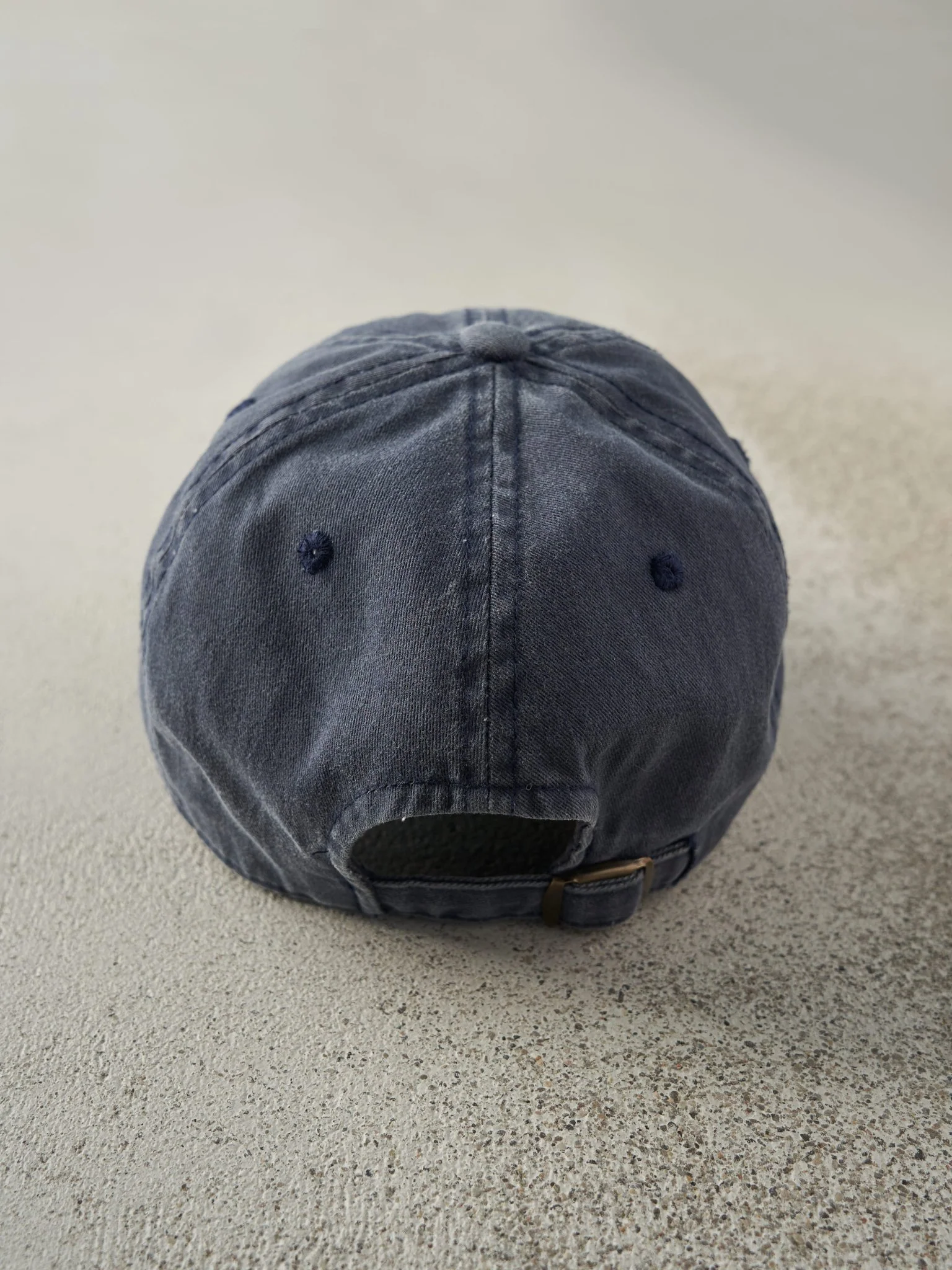 Vintage Y2K Washed Blue Minnesota Twins Strapback - Image 3