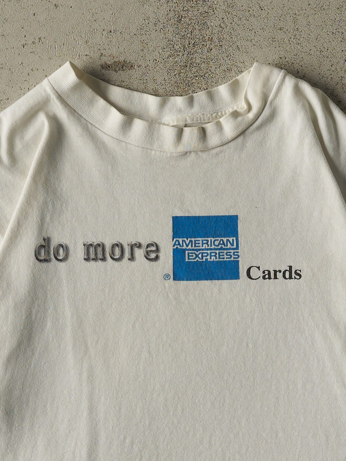 Vintage Y2K White American Express Tee (L) - Image 2