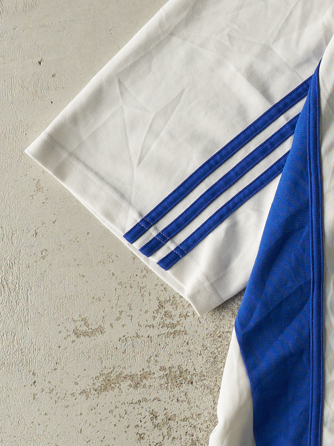 Vintage Y2K White & Blue Adidas Samoa Rugby Jersey (XXL/XXXL) - Image 3