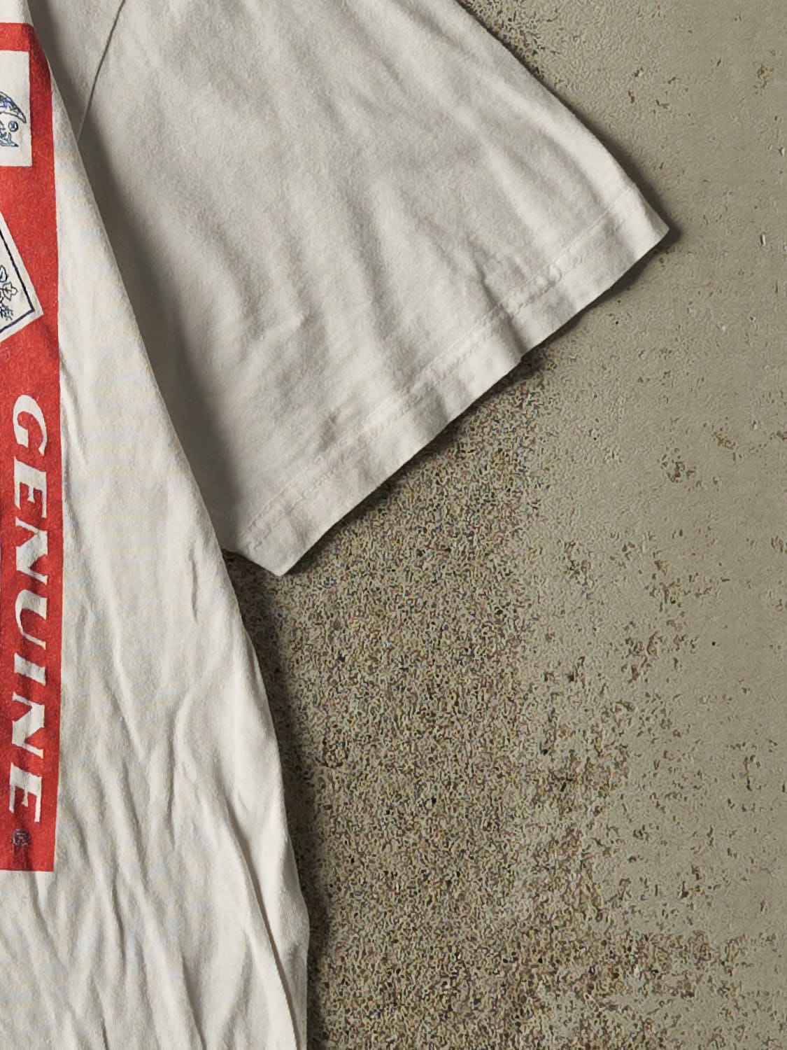 Vintage Y2K White Budweiser Tee (XS/S) - Image 4