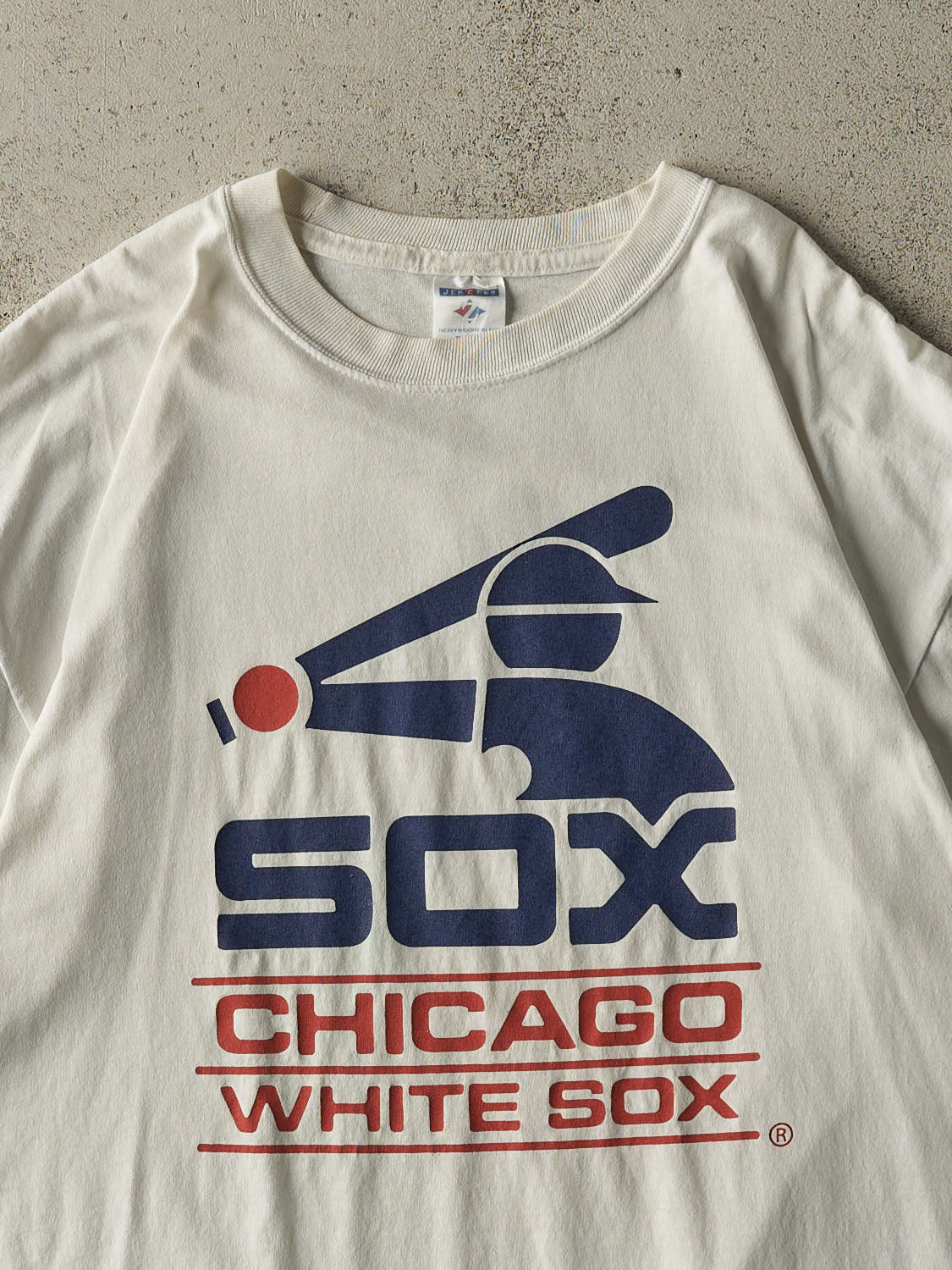 Vintage Y2K White Chicago White Sox Tee (L/XL) - Image 2