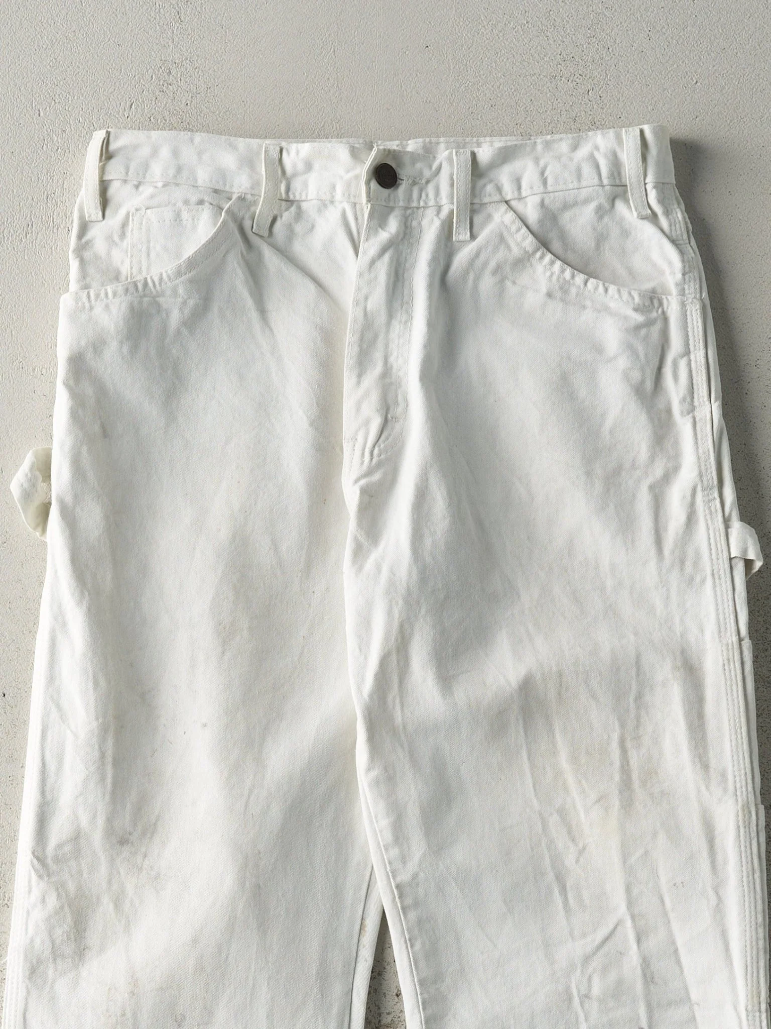 Vintage Y2K White Dickies Carpenter Pants (30x33.5) - Image 3