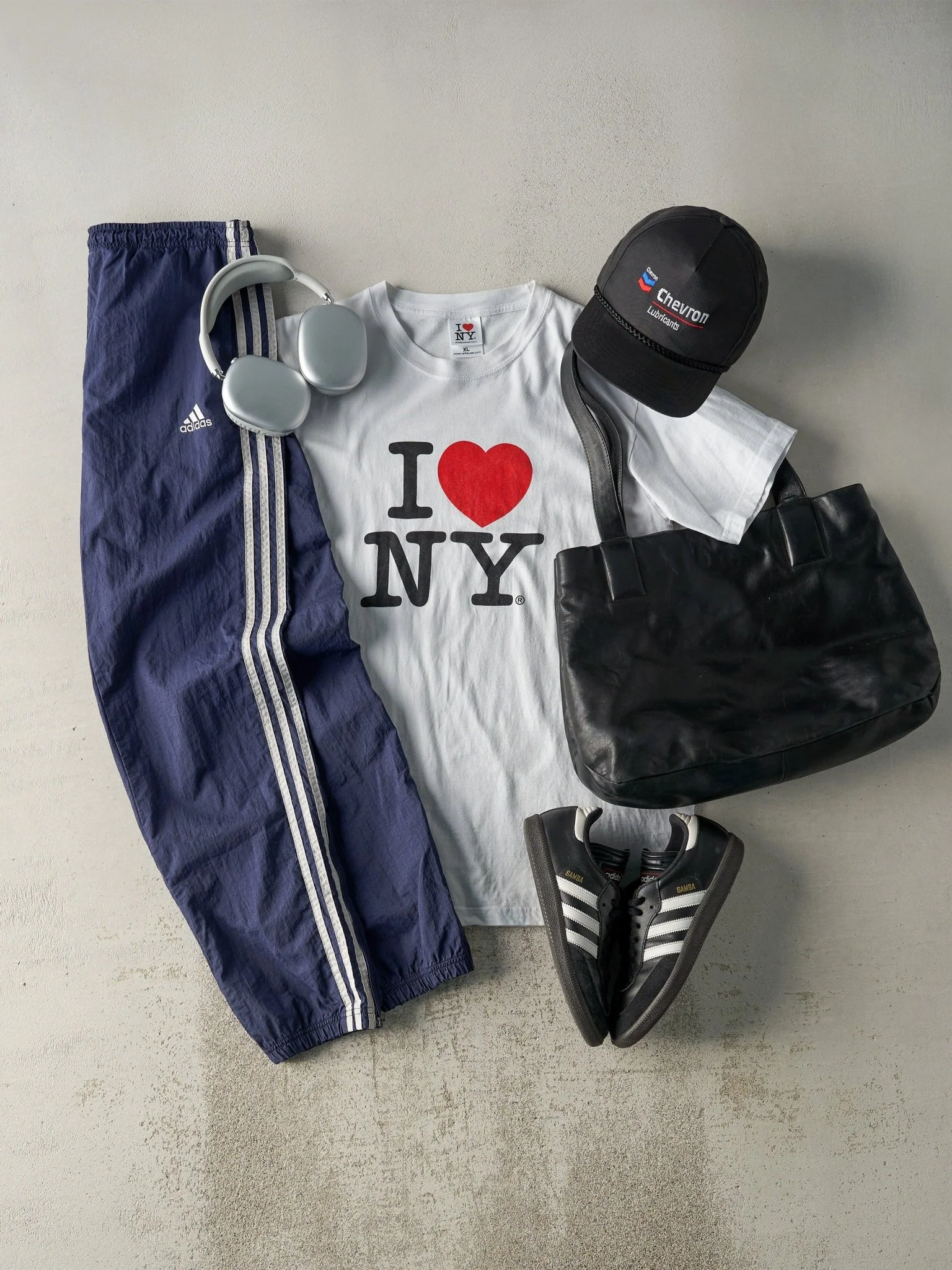 Vintage Y2K White I Love New York Tee (M/L) - Image 2