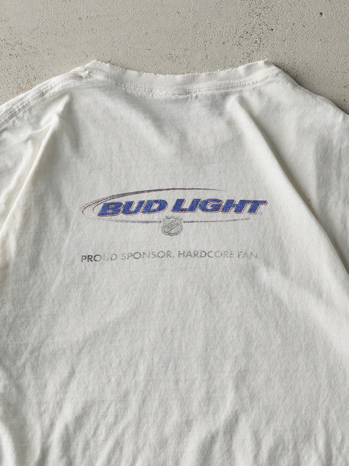 Vintage Y2K White Pittsburgh Penguins NHL Tee (M) - Image 4