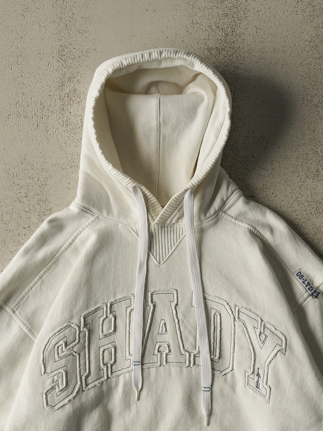 Vintage Y2K White Shady Ltd Hoodie (XL) - Image 2